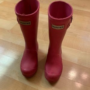 Hunter rain boots for girls